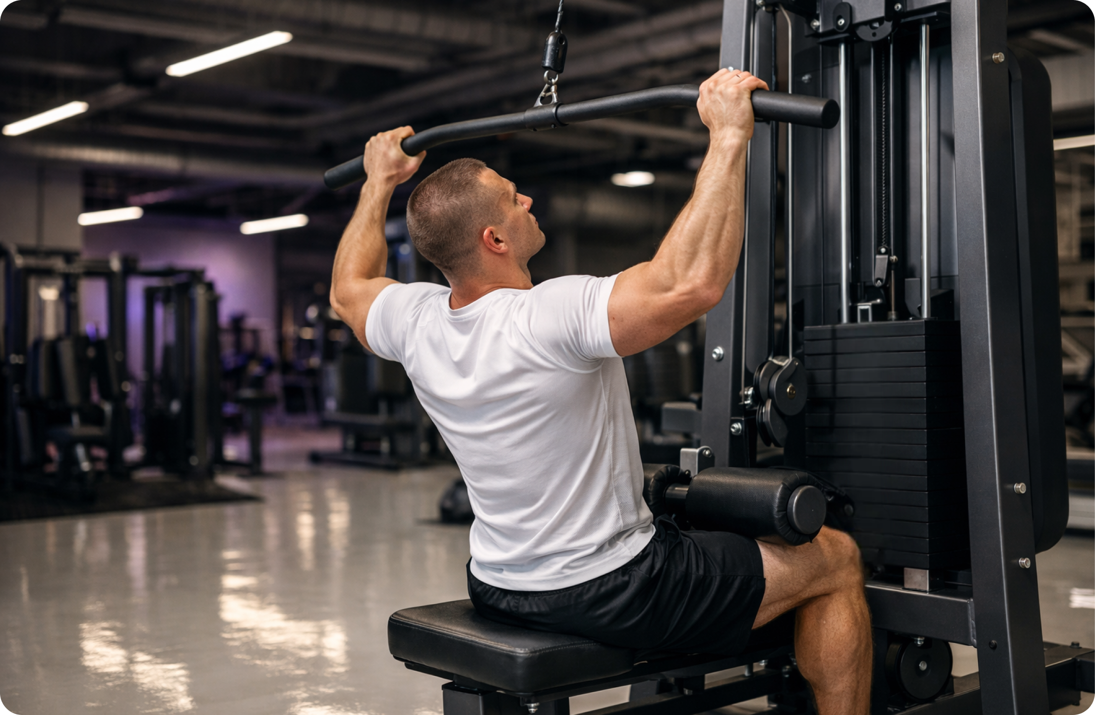 Программа тренировок в тренажёрном зале для начинающих