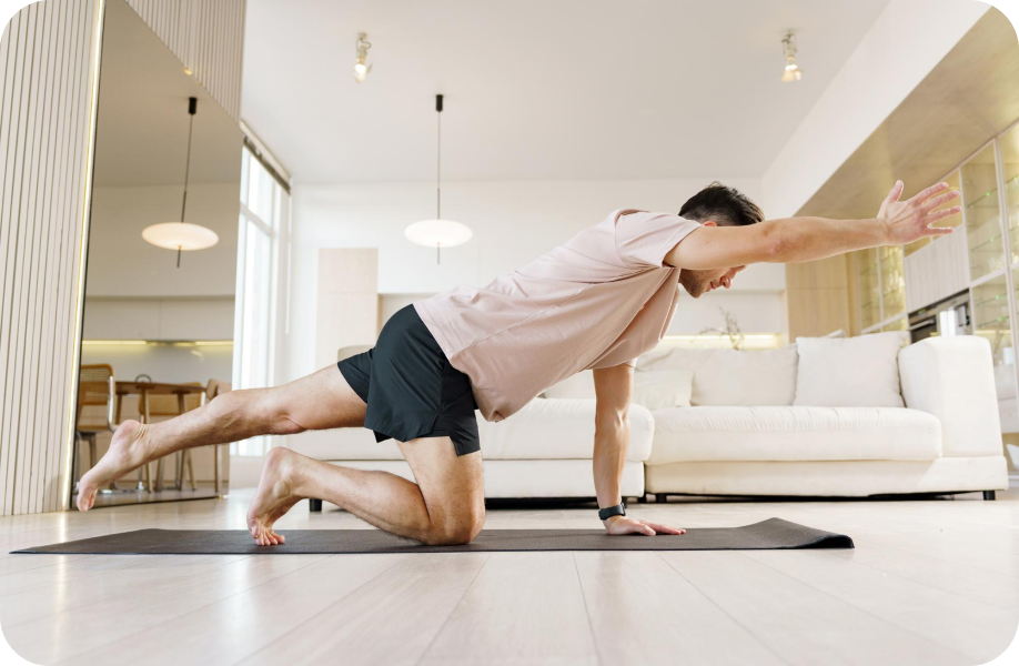 Программа тренировок для мужчин в домашних условиях